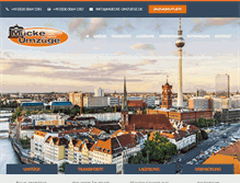Tablet Screenshot of muecke-umzuege.de